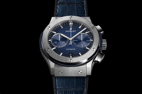 Hublot Classic Fusion Chronograph Titanium Blue 45 mm 